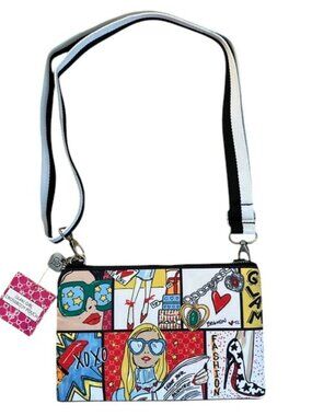 BRIGHTON x TOM CLANCY Glam Girl Crossbody Bag/Pouch NWT